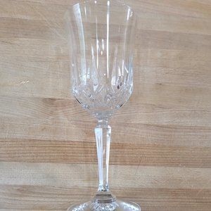 Lead Crystal 8" Wine/Water Goblet